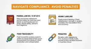 Overview of key UAE food safety regulations.